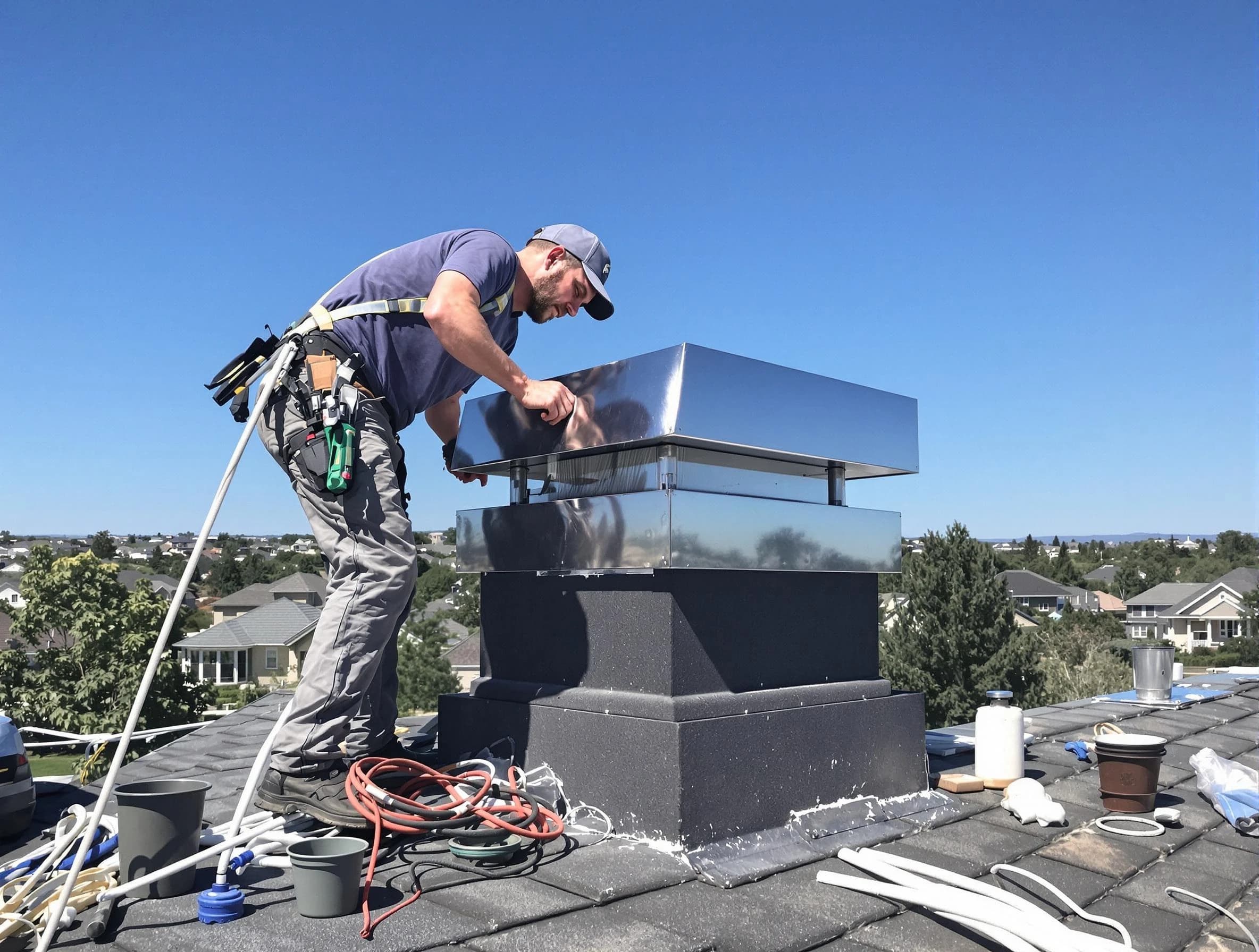 Chimney Cap Services service in Midvale, UT
